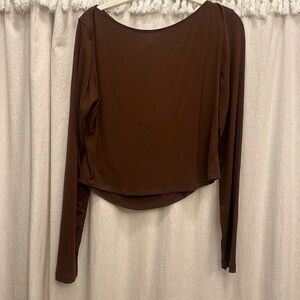 Lululemon Long sleeve ribbed top